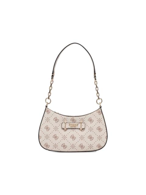 monogram chain shoulder bag