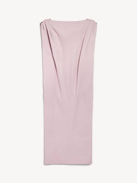 Women's Midi Sack Dress in Dusty Pink