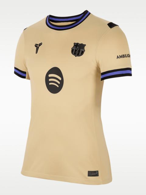 Frenkie de Jong Barcelona 2025/26 Stadium Away Women's Nike Dri-FIT Soccer Jersey