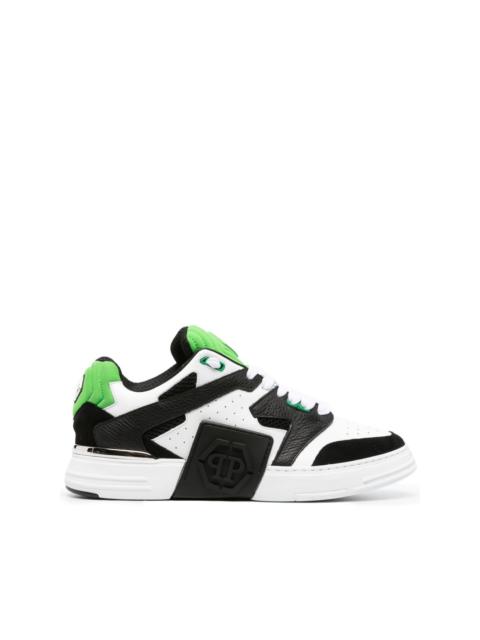 Super Street leather sneakers