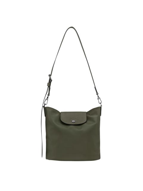 Le Pliage Xtra Shoulder bag Fir - Leather