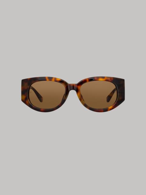 THE DEBBIE | D-FRAME SUNGLASSES IN TORTOISESHELL (C2)