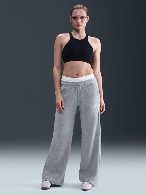 Nike Sportswear Club Fleece Women's Mid-Rise Wide-Leg Sweatpants