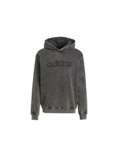 adidas Washed Hoodie Black