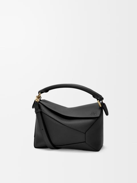 Small Puzzle Edge bag in soft grained calfskin