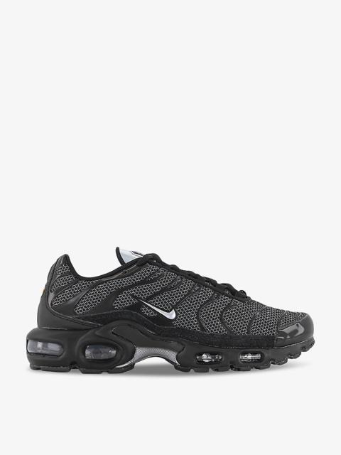 Air Max Plus brand-embroidered woven low-top trainers