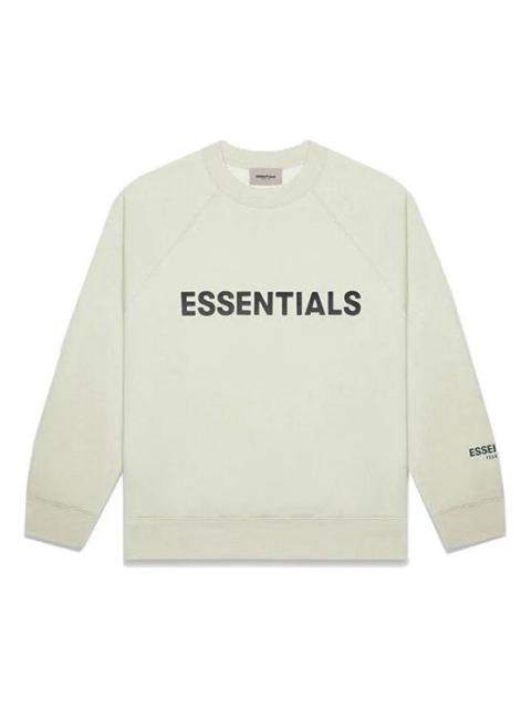 Fear of God Essentials FW20 Crew Neck Sweatshirt 'Sage' FOG-FW20-302