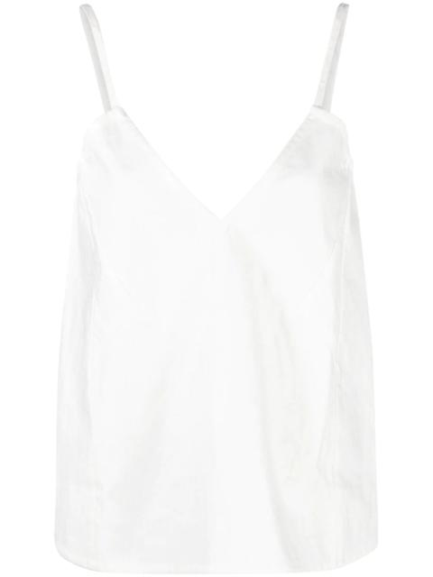 V-neck sleeveless tank top