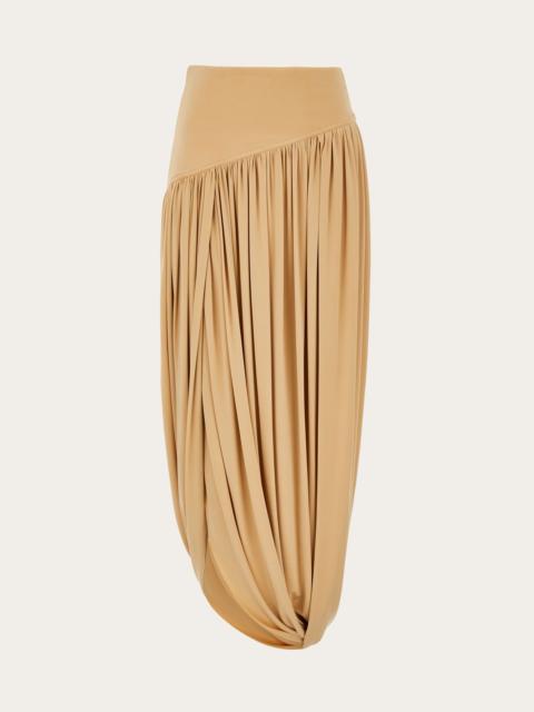 Skirt with Basque detail