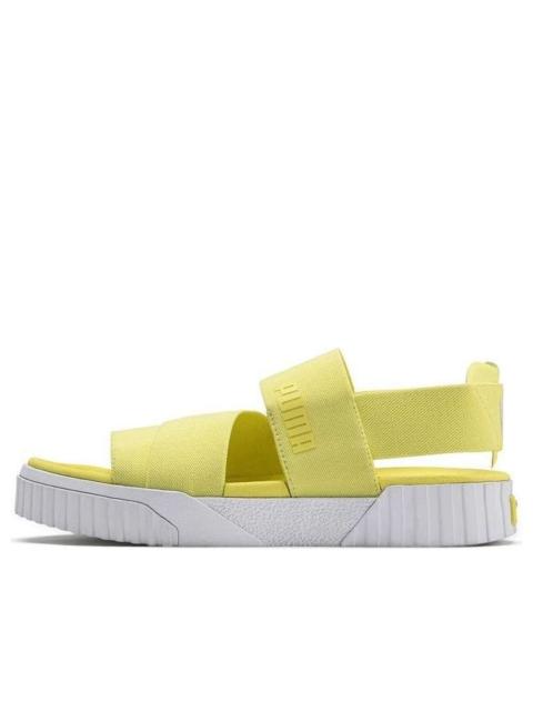 (WMNS) Selena Gomez x PUMA Cali Sandal Yellow 370758-01
