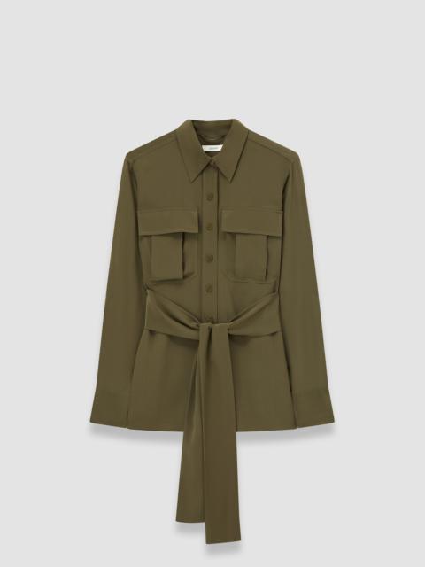 Yas Crepe de Soie Silk Shirt