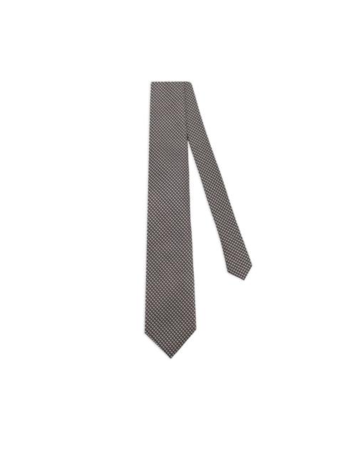 geometric-pattern tie