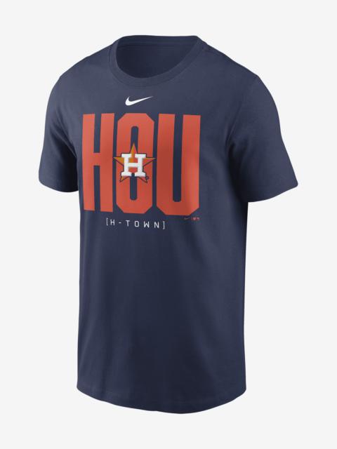 Houston Astros Team Scoreboard Nike Men's MLB T-Shirt