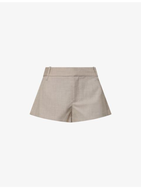 Low-Rise Solene Woven Shorts