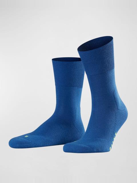 Men's Run Plush-Sole Socks