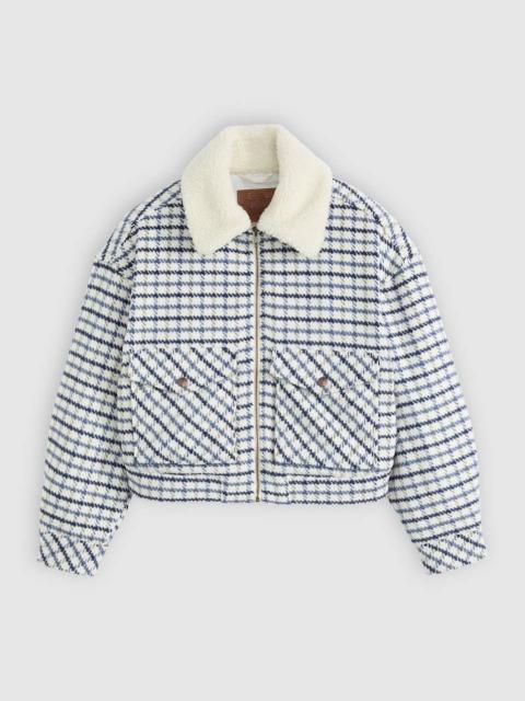 SHRUNKEN '90S WOOL TRUCKER JACKET