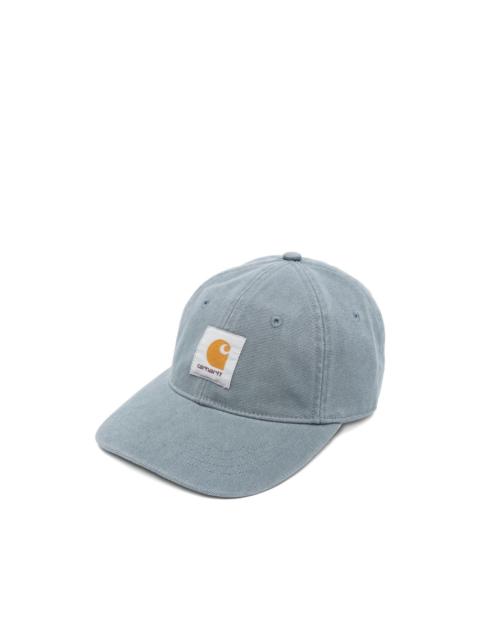 Canvas logo-patch baseball cap