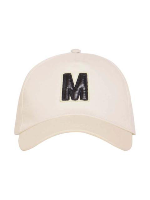 Moncler Logo Cap White