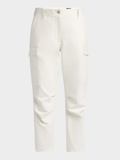Straight-Leg Cargo Trousers