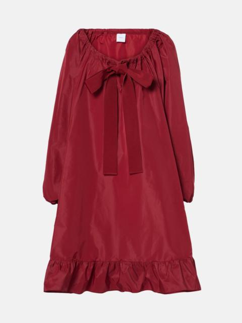 Frill ruffled midi dress