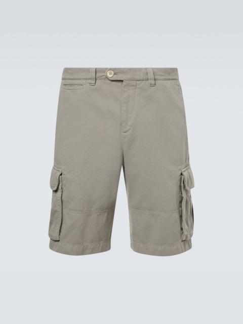Cotton cargo shorts