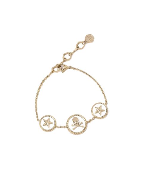 skull-motif bracelet