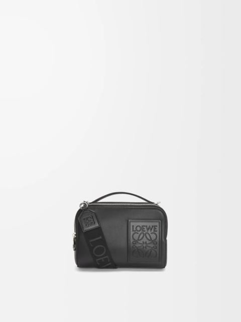 Mini crossbody camera bag in satin calfskin
