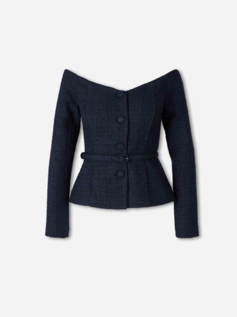 BLAZER TOP BOUCLÉ