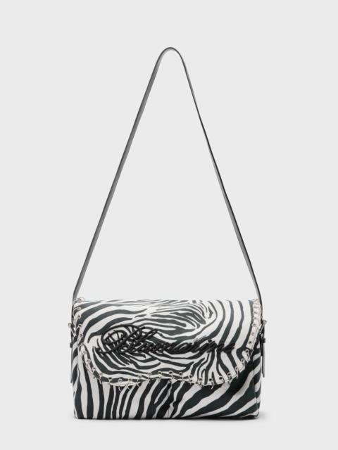 LARGE CANVAS MESSENGER SHOULDER BAG