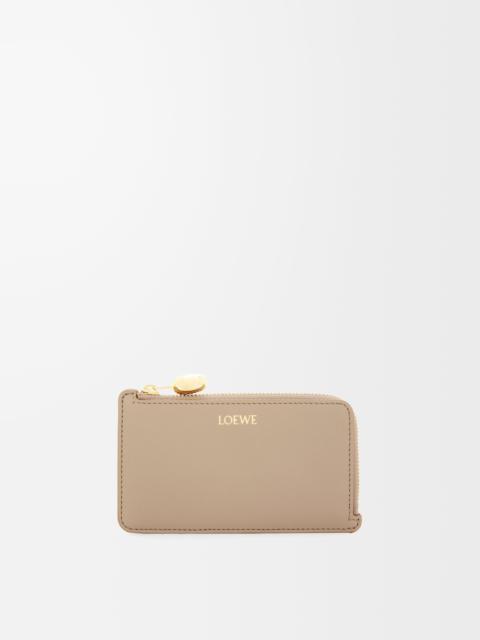 Pebble coin cardholder in shiny nappa calfskin