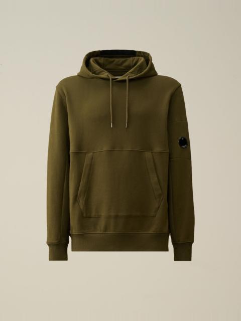 Diagonal Raised Fleece Hoodie