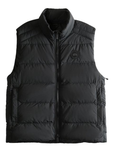 padded zip-up vest