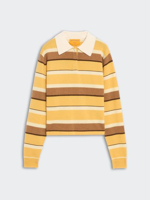 Cropped Stripe Rugby