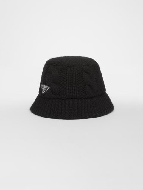 Wool bucket hat
