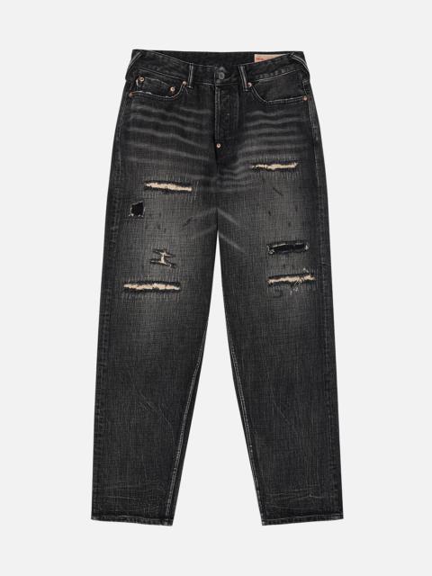 7-Pocket Design Washed Relax Vintage Straight Fit Jeans #2030
