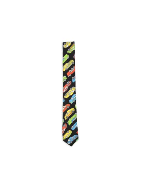 car-print tie