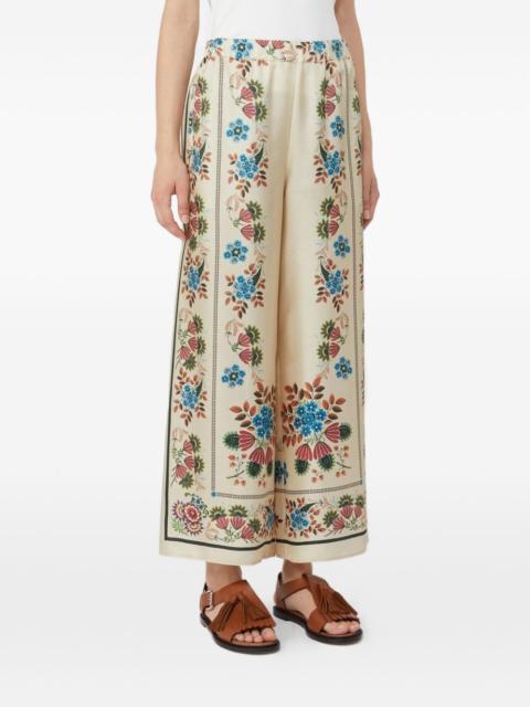 WKDSNACK printed trousers