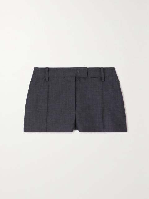 Mohair And Wool-blend Shorts