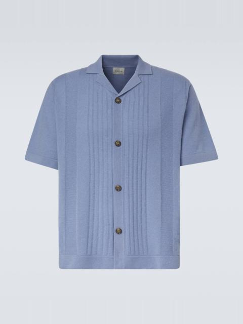Gerone knitted cashmere polo shirt