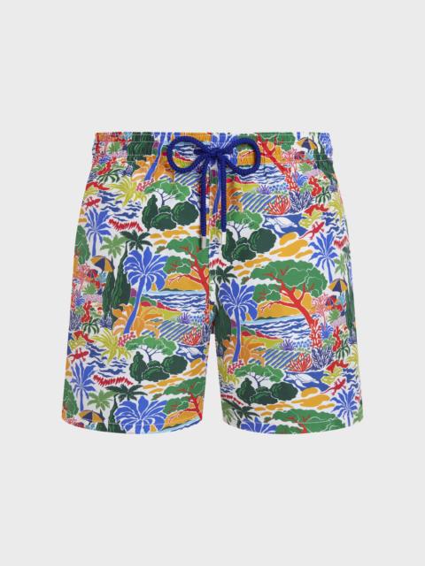 MEN SWIM SHORTS SEASIDE LIFE