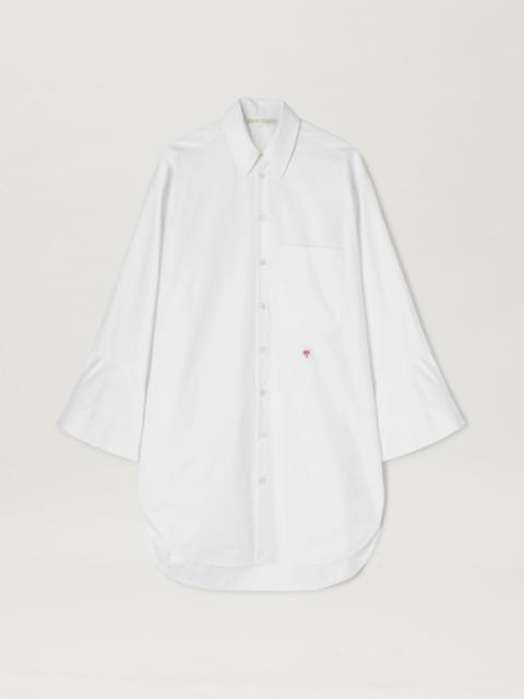 Wide Cuff Shirt Dress