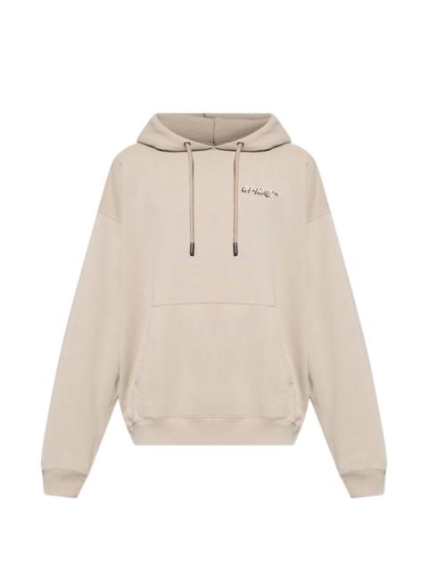 logo-print hoodie