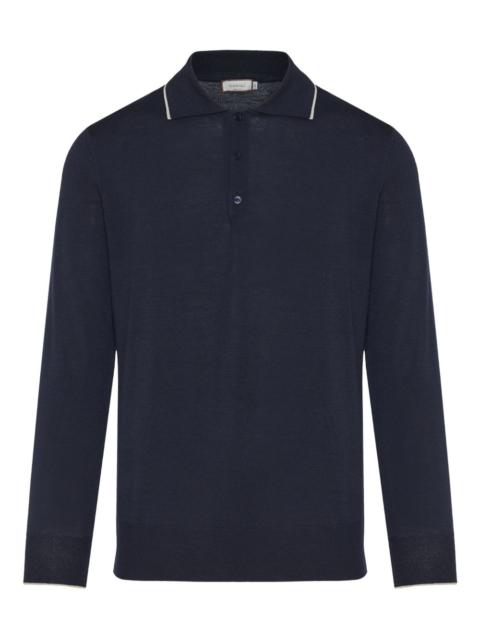 long sleeve polo shirt
