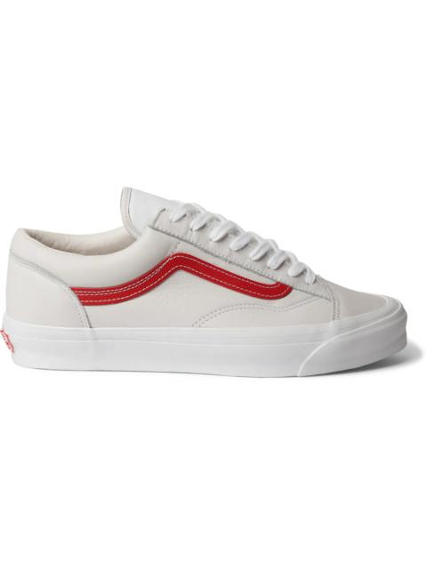OG Style 36 LX Canvas-Trimmed Leather Sneakers