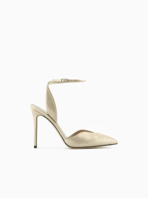 LIQUID SUEDE COURT SHOES