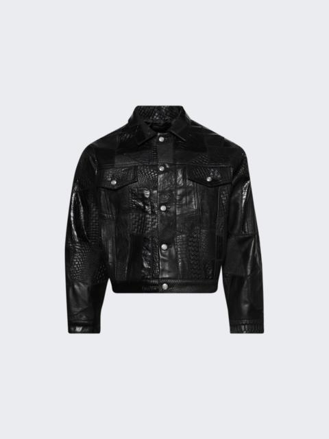 Body Shop Leather Jacket Black