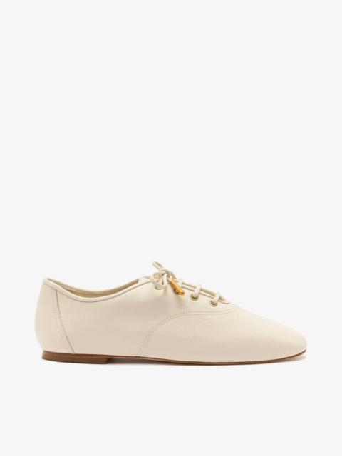 Liza Sneaker In Ivory Leather