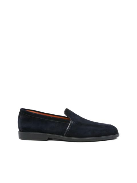 suede loafers