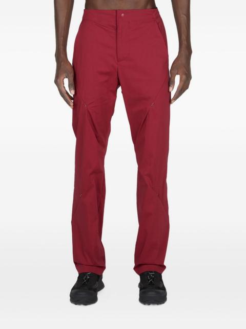 panelled pocket trousers