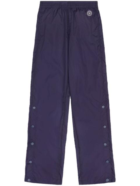 logo-patch track pants